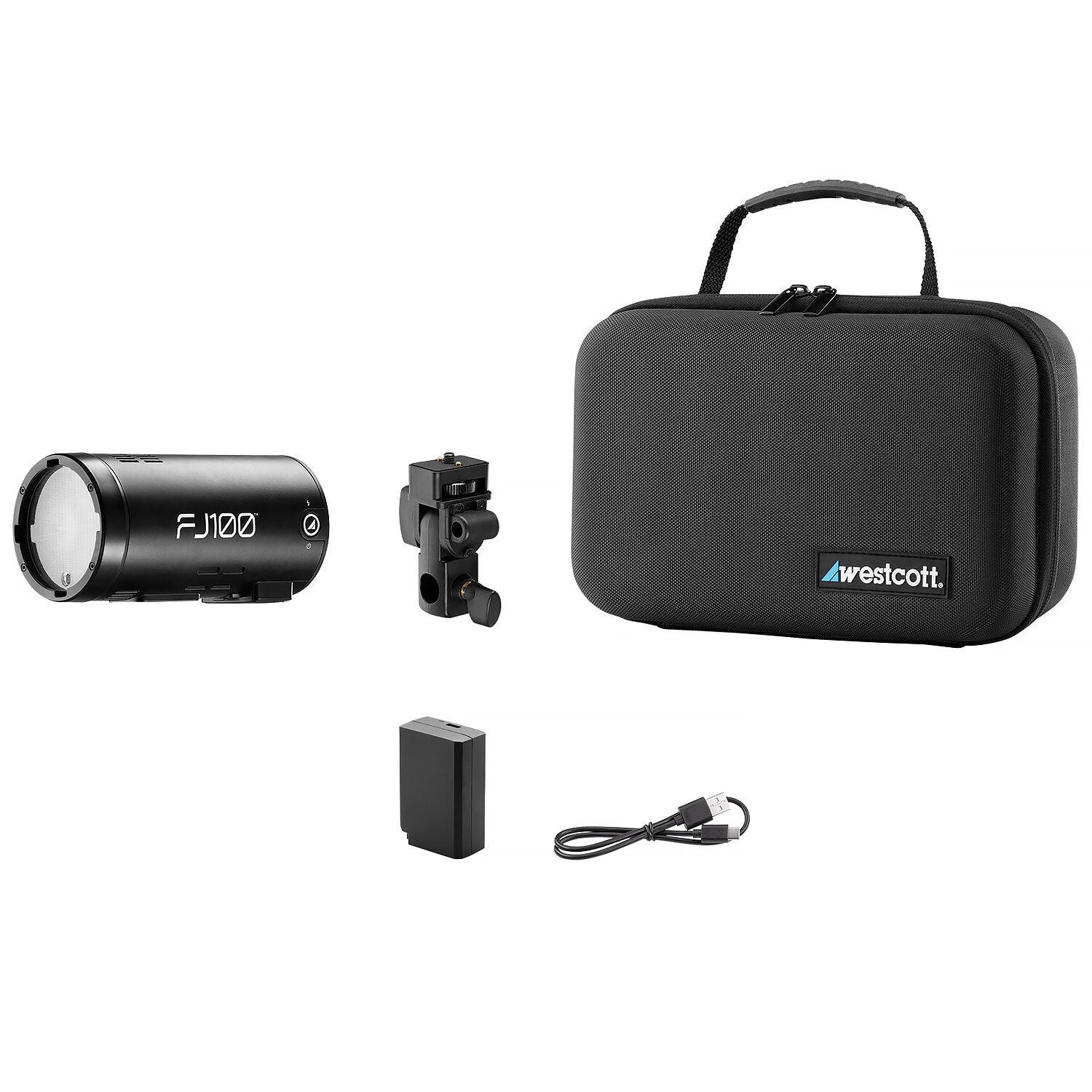 Westcott FJ100 100Ws Touchscreen Off-Camera Strobe with FJ Mini AC/DC Battery