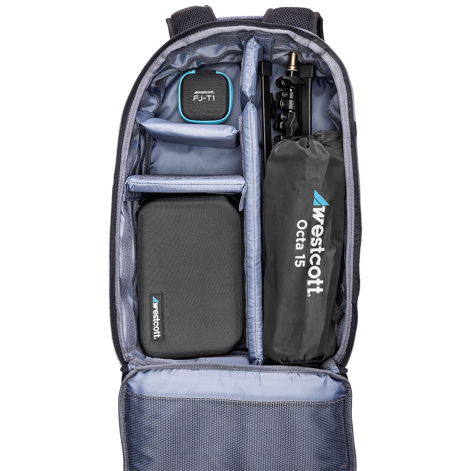 Westcott FJ100 100Ws Off-Camera Strobe with FJ-T1 M Multi-Brand Trigger (1-Light Backpack Kit)