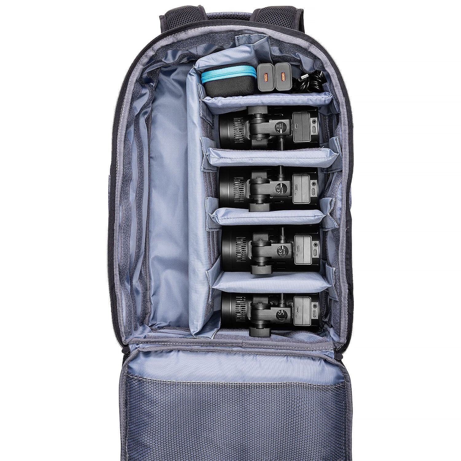 Westcott FJ100 100Ws Off-Camera Strobe with FJ-T1 S Trigger for Sony (4-Light Backpack Kit)