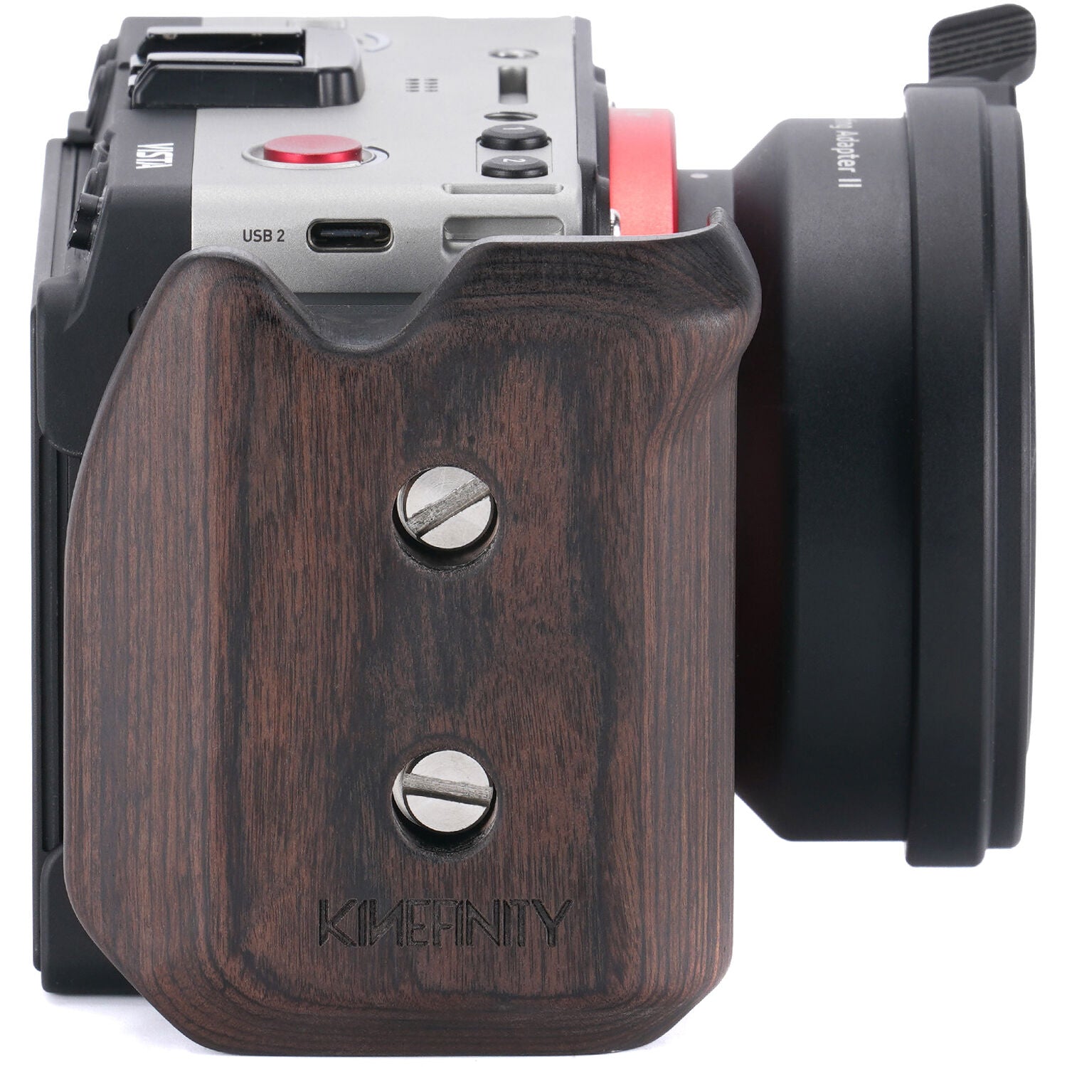 Tilta Wooden Handle Side Plate Kit for Kinefinity Vista (Black)