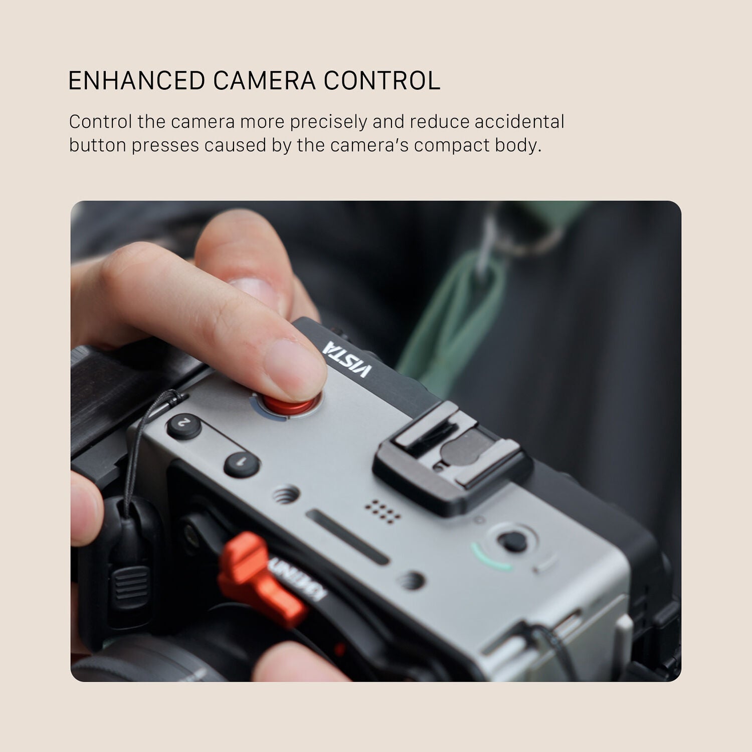 Tilta Wooden Handle Side Plate Kit for Kinefinity Vista (Black)
