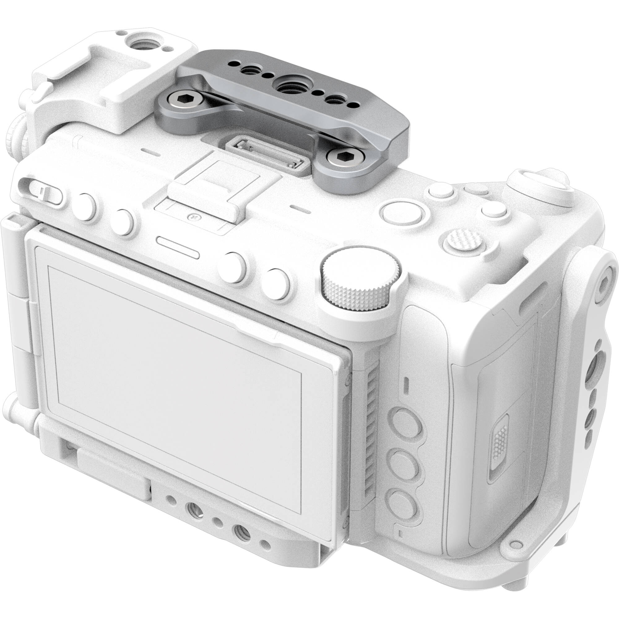 Kondor Blue Sony FX5 Hybrid Camera Cage (Top Nato Rail, Space Gray)