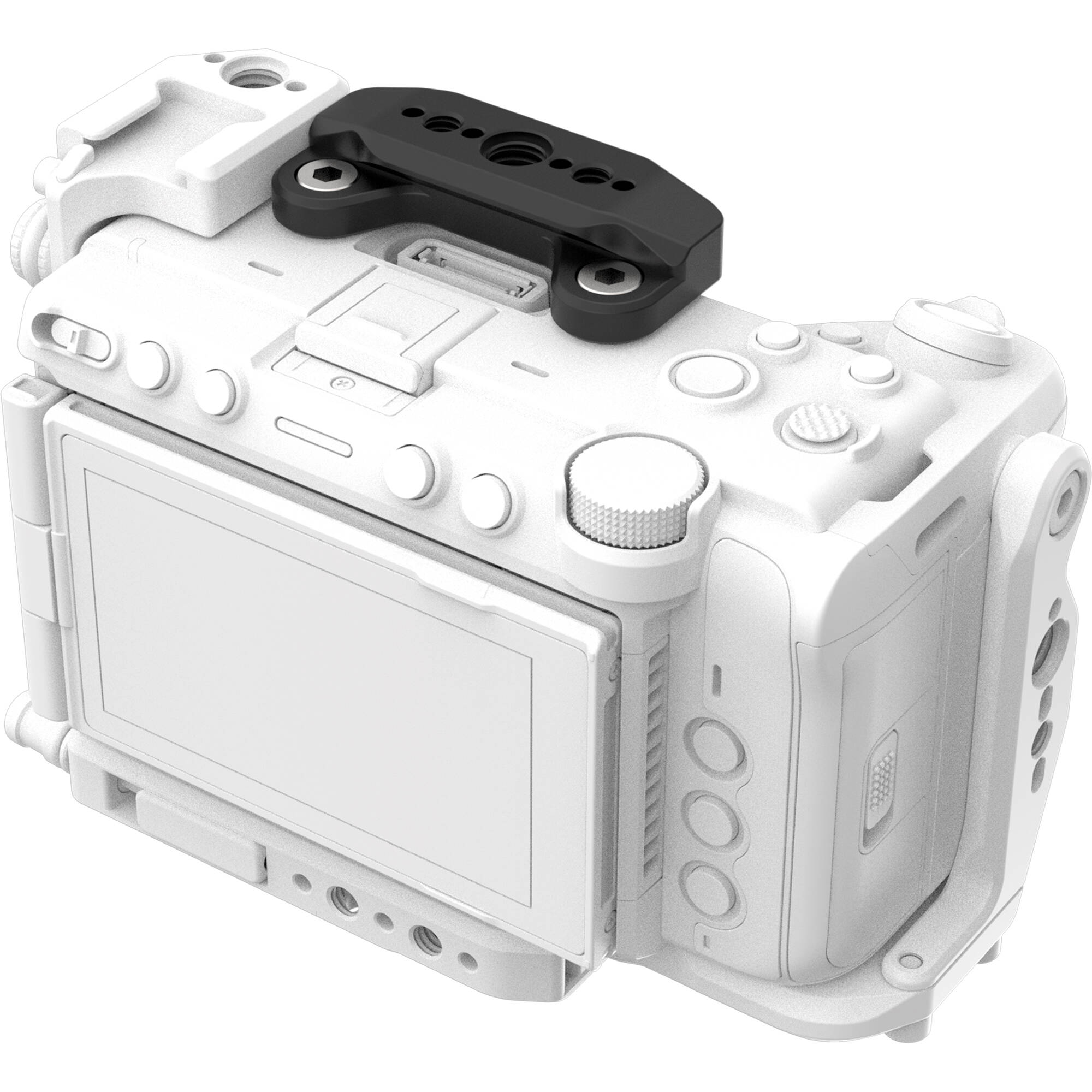 Kondor Blue Sony FX5 Hybrid Camera Cage (Top Nato Rail, Raven Black)