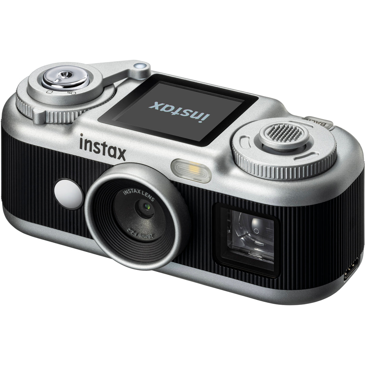 FUJIFILM instax Pal 2 Digital Camera (Black)