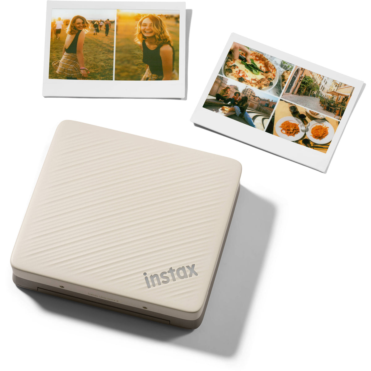 FUJIFILM instax Link WIDE 2 Smartphone Printer (Beige)
