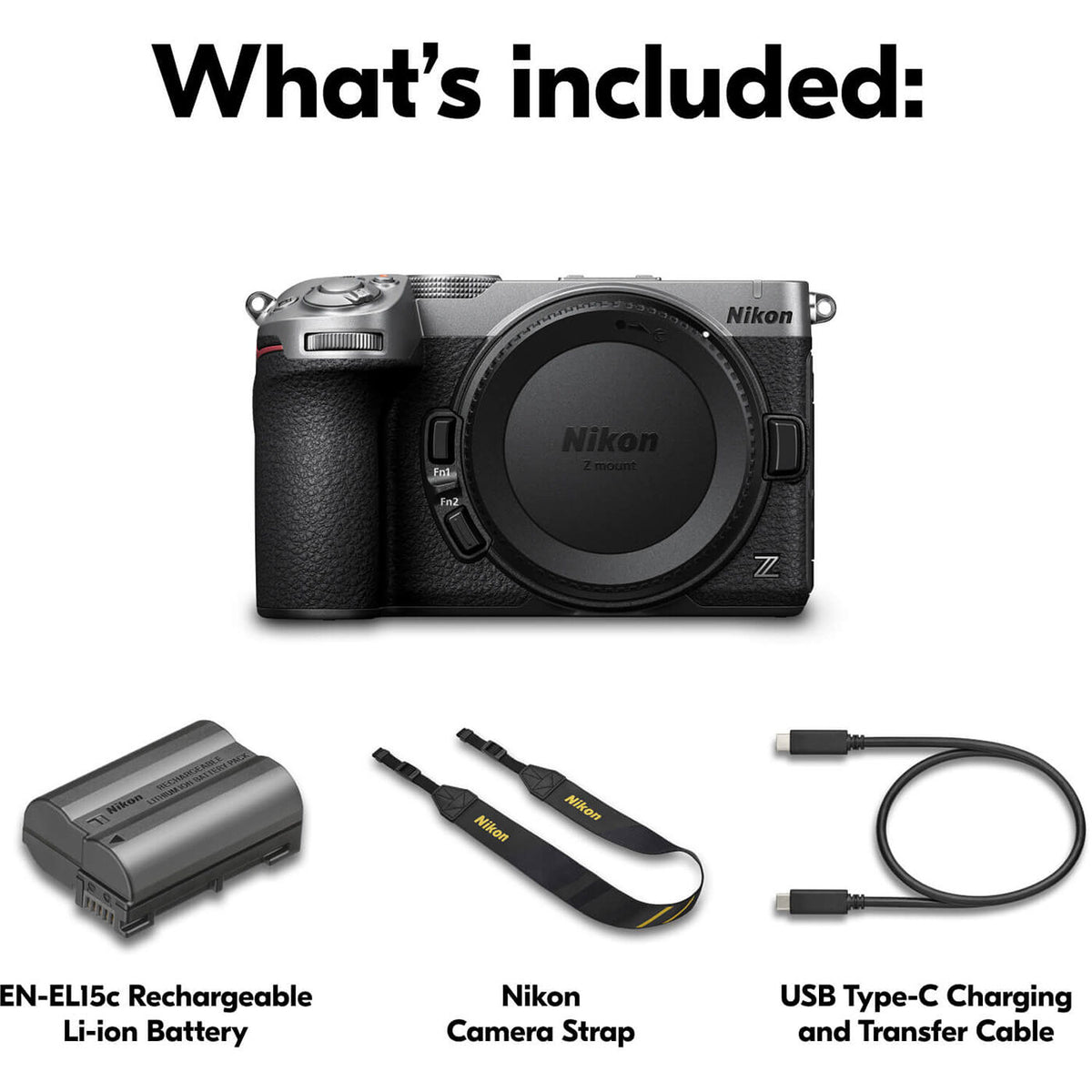 Nikon Z5 IIC Mirrorless Camera (Silver)