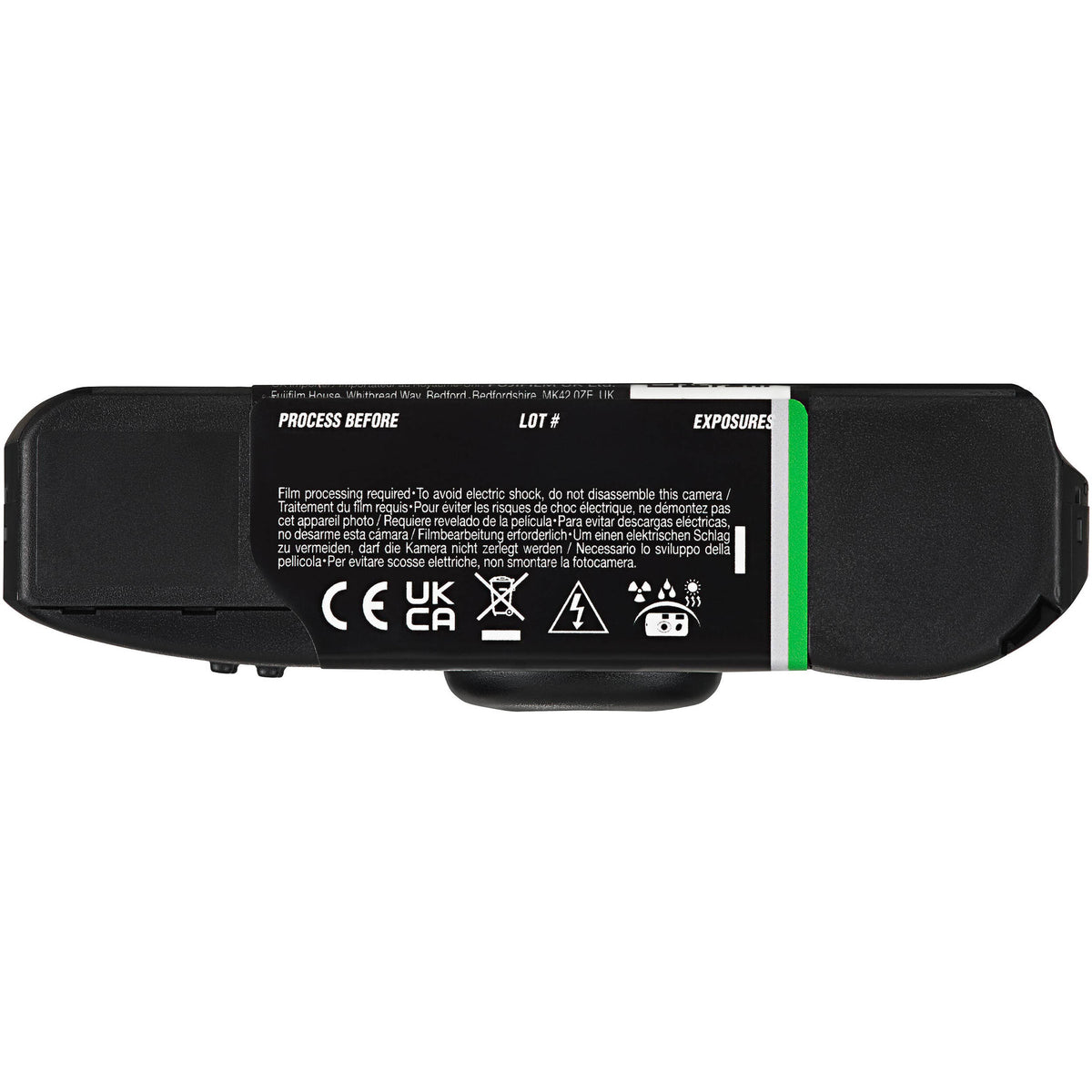 FUJIFILM QuickSnap Black and White One-Time-Use Disposable Camera (27 Exposures)