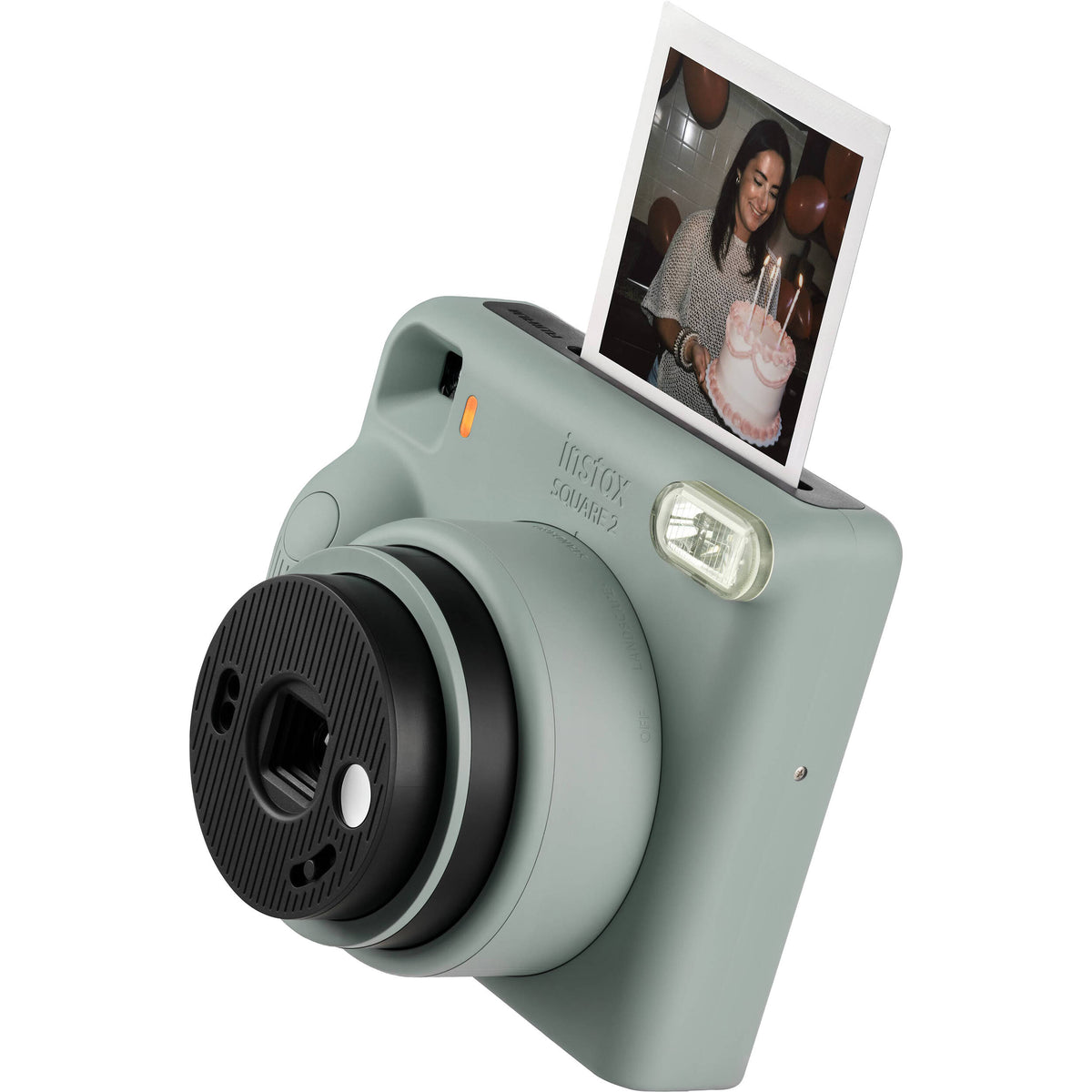FUJIFILM instax SQUARE 2 Instant Film Camera (Slate Blue)