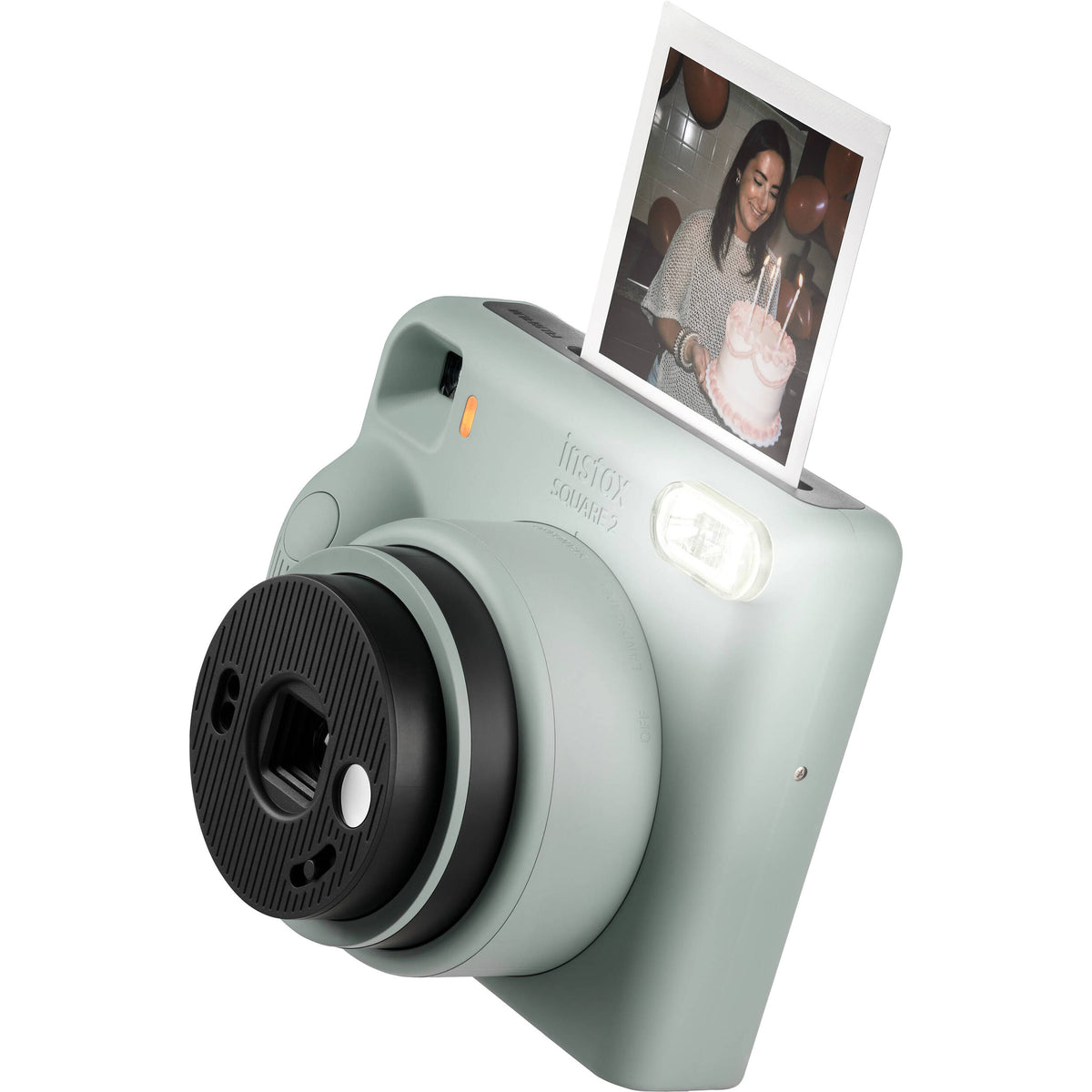 FUJIFILM instax SQUARE 2 Instant Film Camera (Slate Blue)