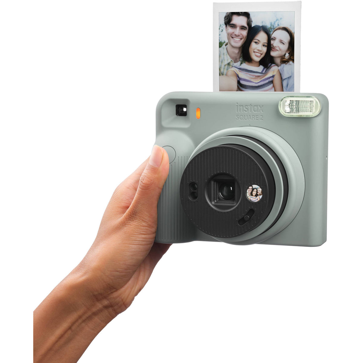 FUJIFILM instax SQUARE 2 Instant Film Camera (Slate Blue)