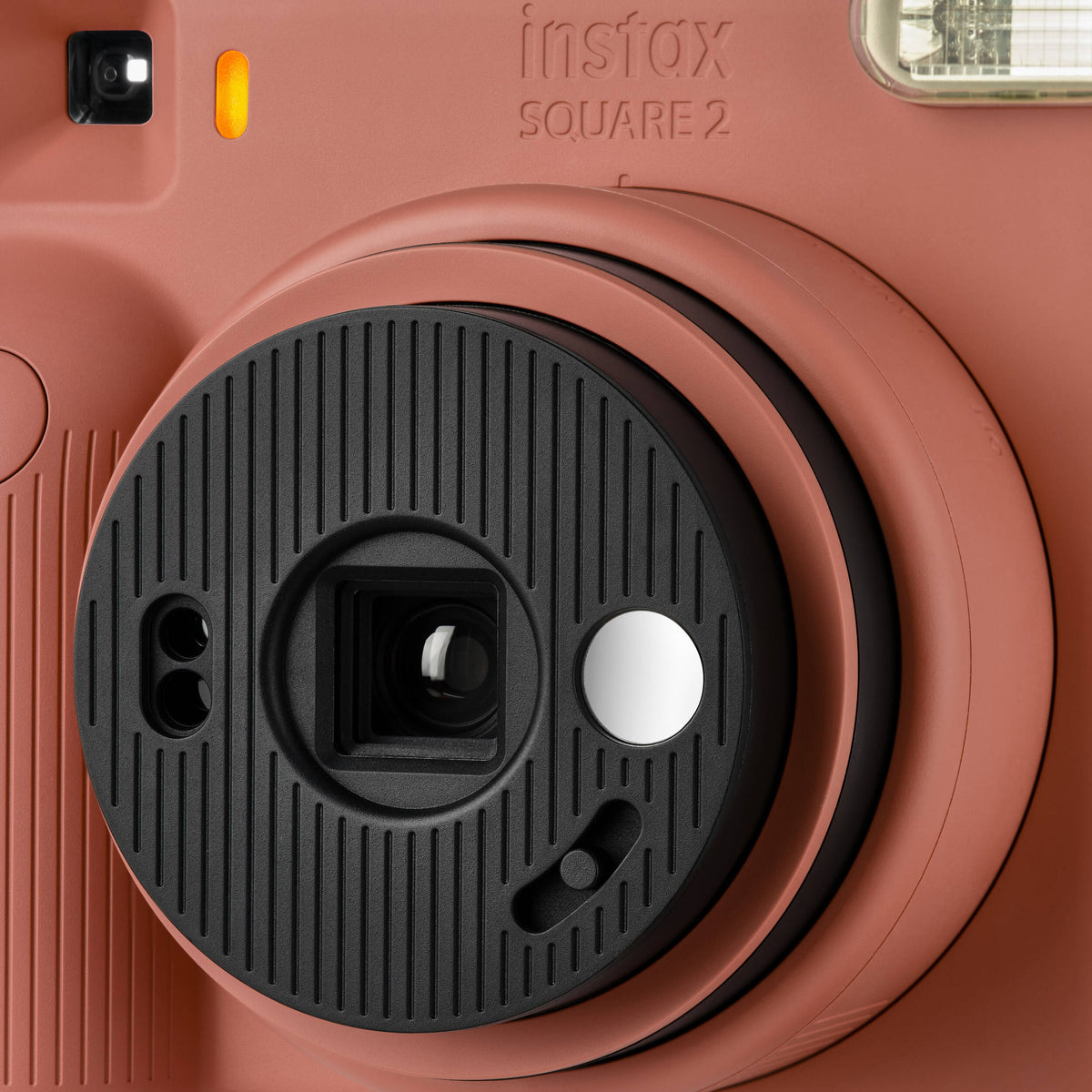 FUJIFILM instax SQUARE 2 Instant Film Camera (Brick Red)