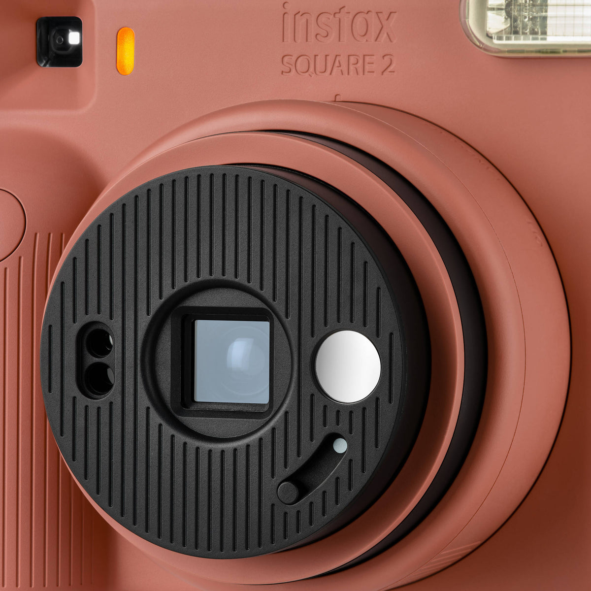 FUJIFILM instax SQUARE 2 Instant Film Camera (Brick Red)