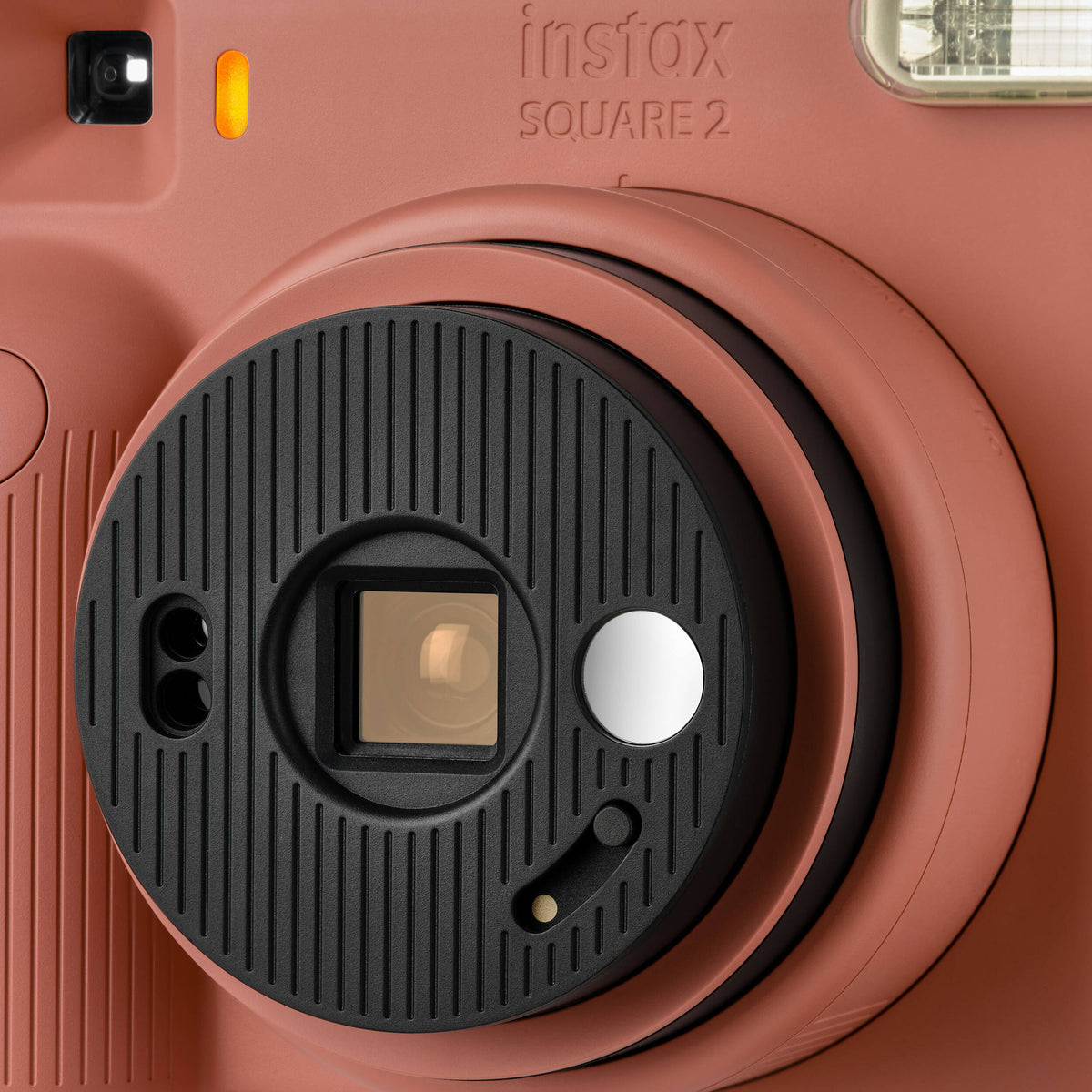 FUJIFILM instax SQUARE 2 Instant Film Camera (Brick Red)