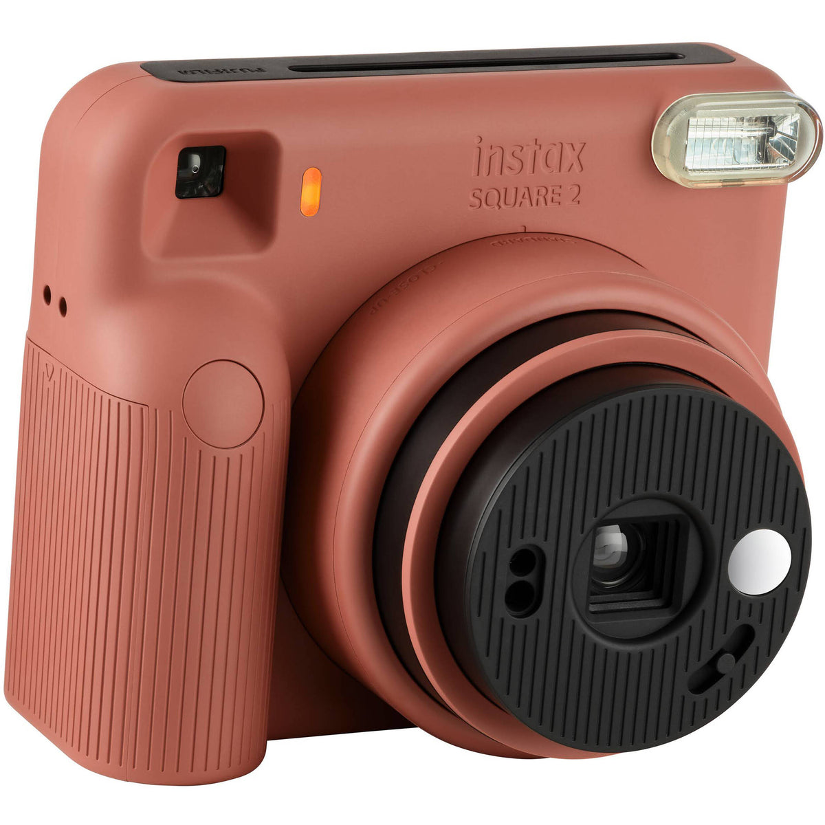 FUJIFILM instax SQUARE 2 Instant Film Camera (Brick Red)