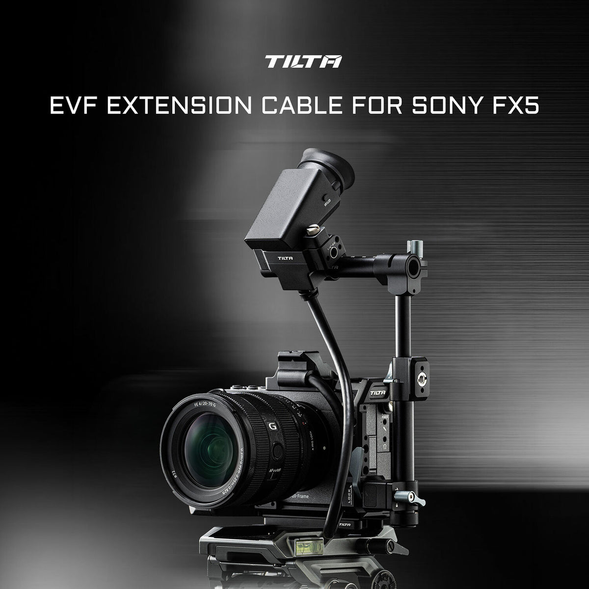 Tilta EVF Extension Cable for Sony FX5 (Black)