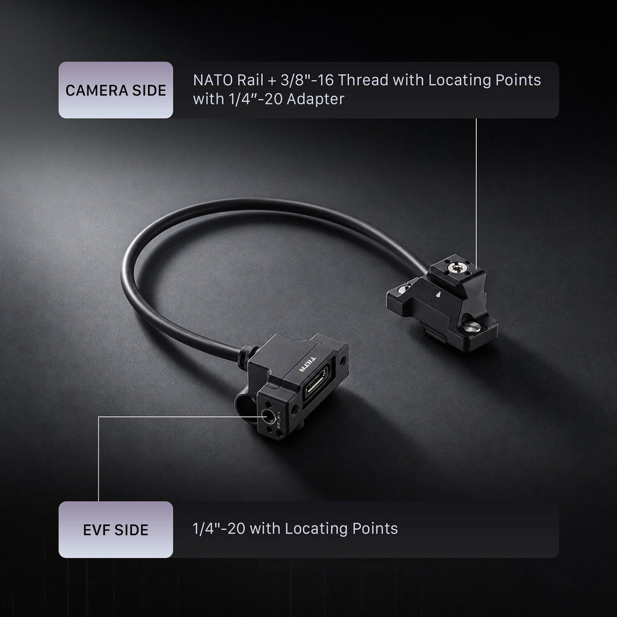 Tilta EVF Extension Cable for Sony FX5 (Black)