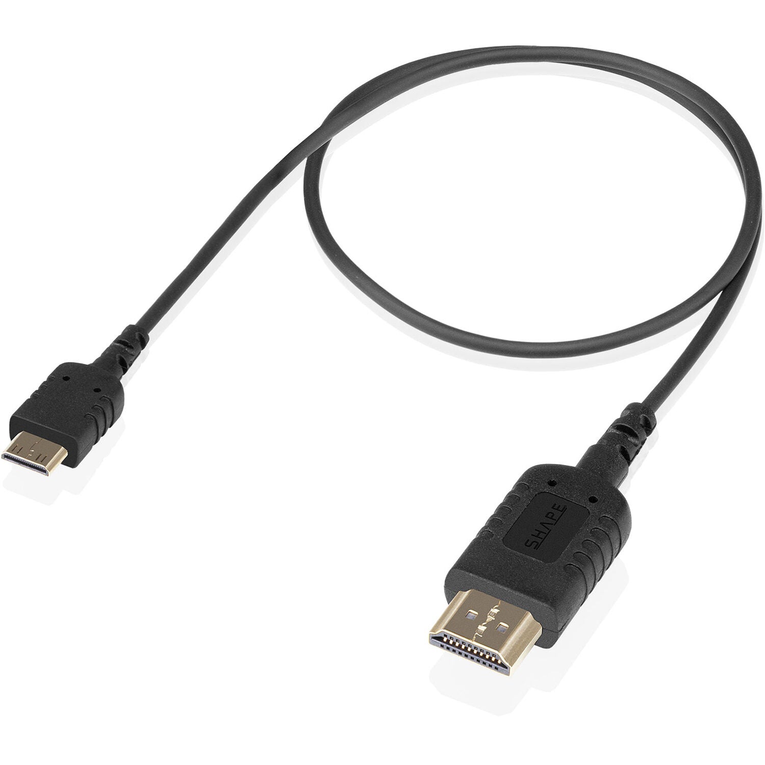 SHAPE Skinny HDMI à mini câble HDMI 8K Ultra à grande vitesse (18 ")