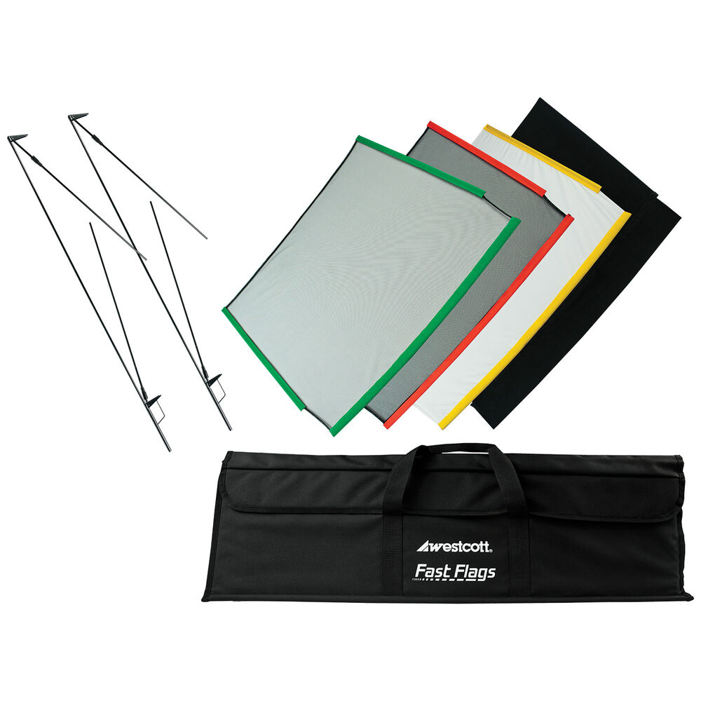 Westcott Fast Flags Kit (24" x 36")