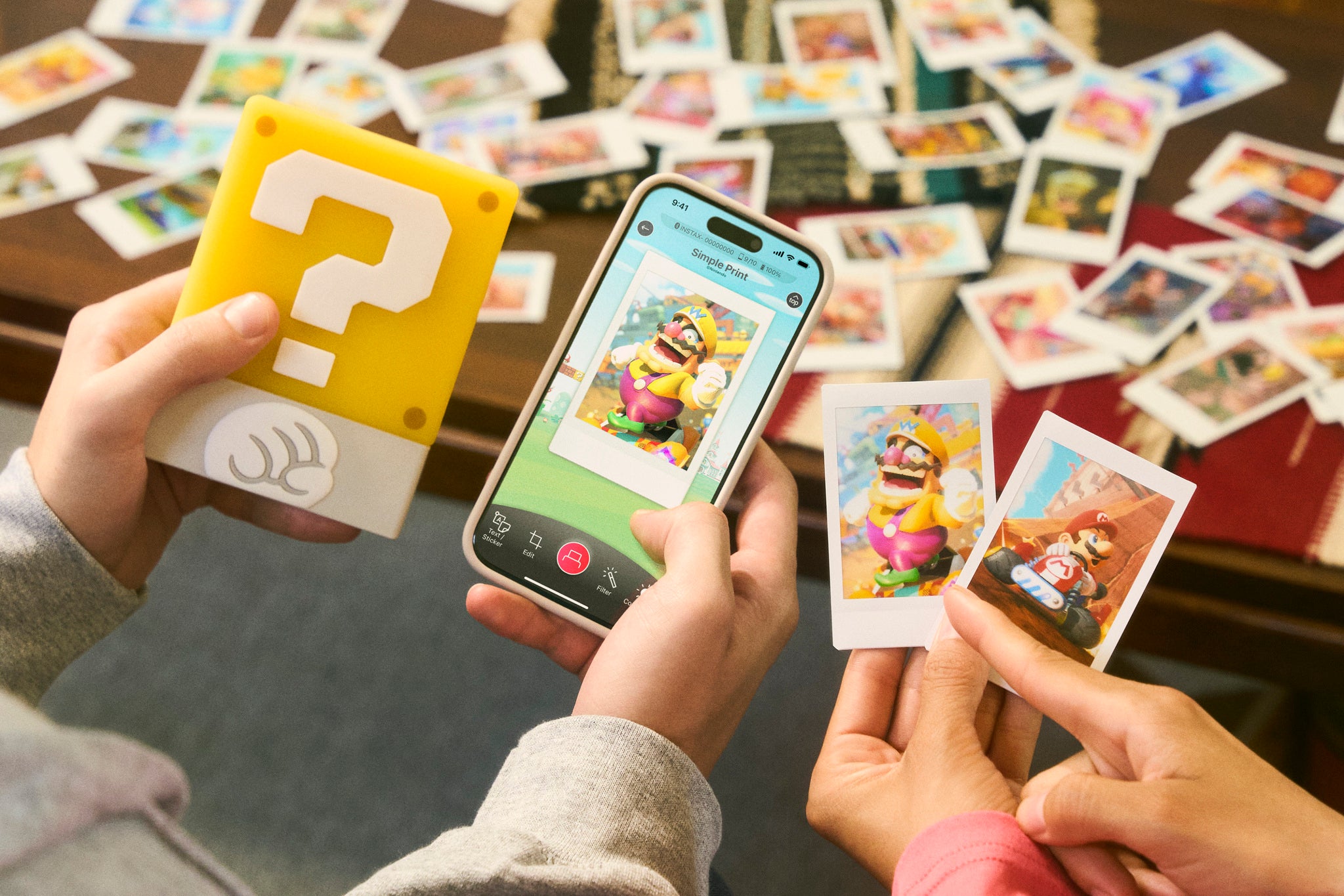 FUJIFILM INSTAX MINI Link 3 With "? Block" Design Silicone Case