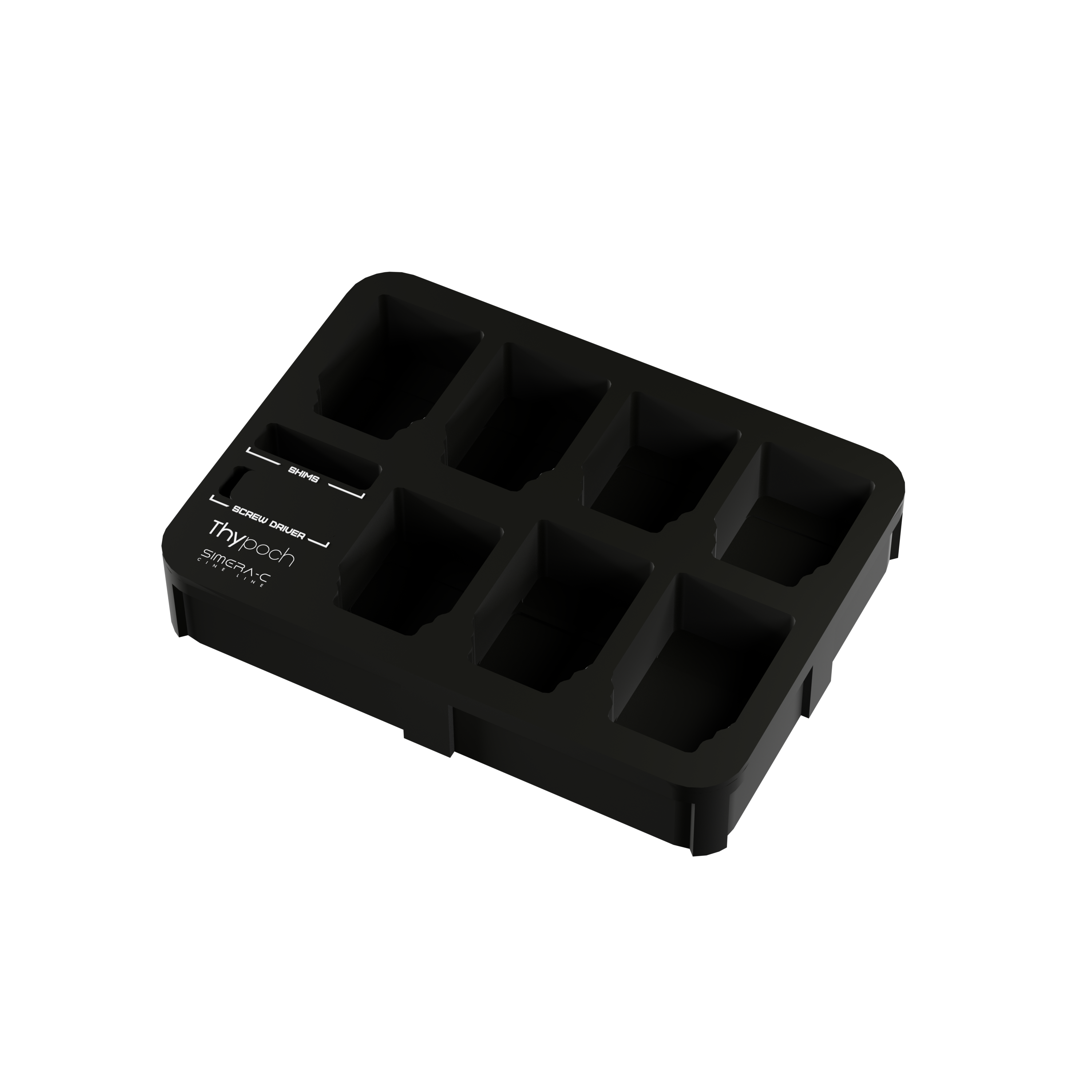 Thypoch custom foam for Simera-C in Pelican hard case (7 holes)