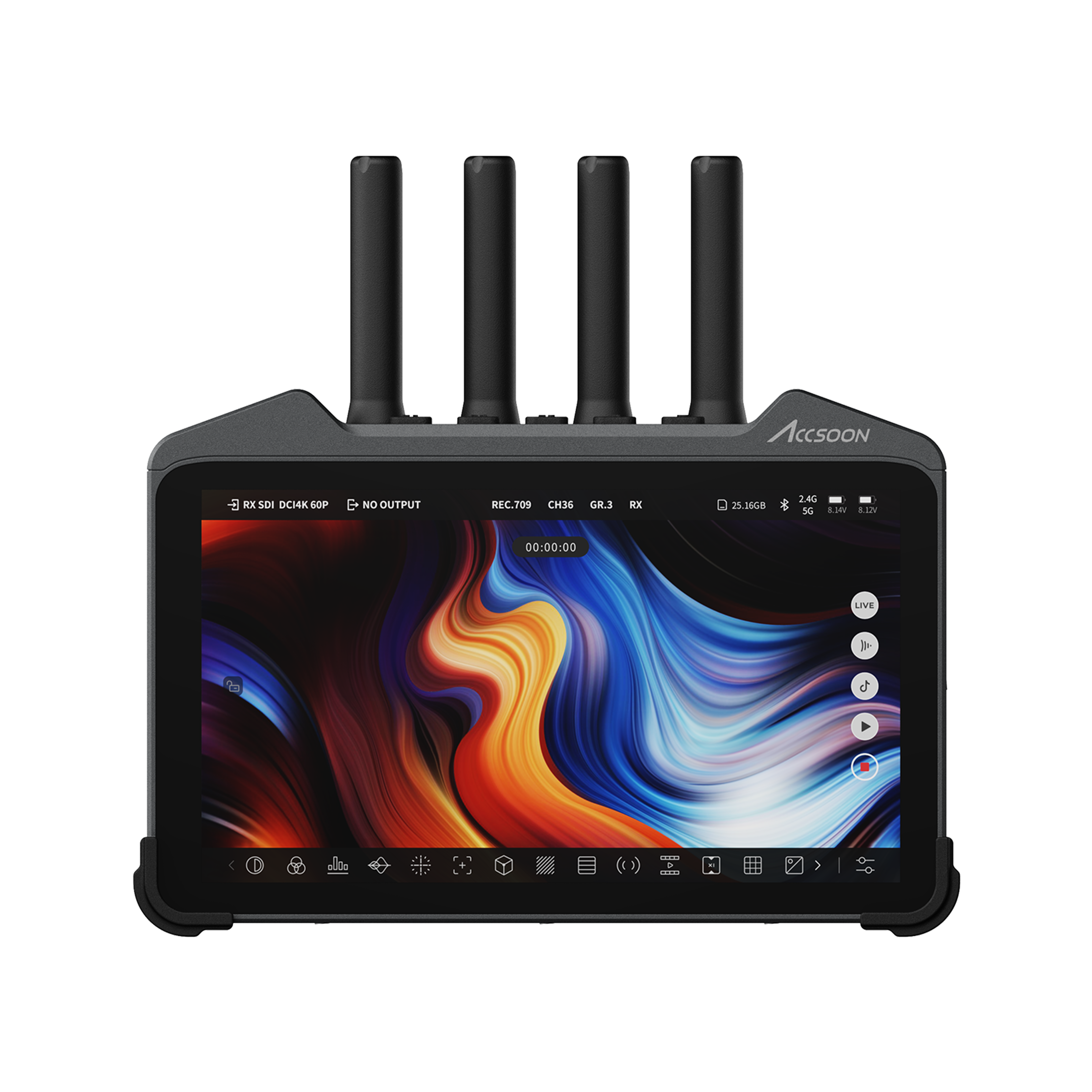 Accsoon CineView M7 Pro 7" Recording Monitor with Wireless Transmitter/Receiver