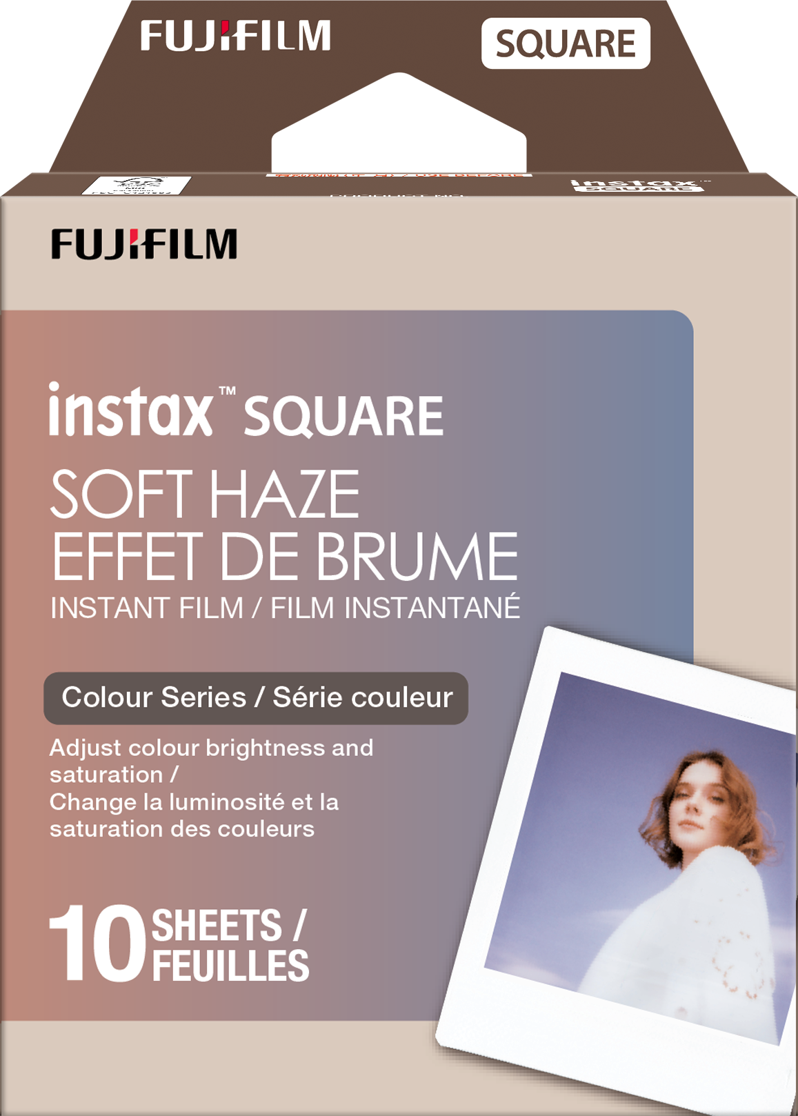 FUJIFILM instax SQUARE Soft Haze Instant Film (10 Exposures)