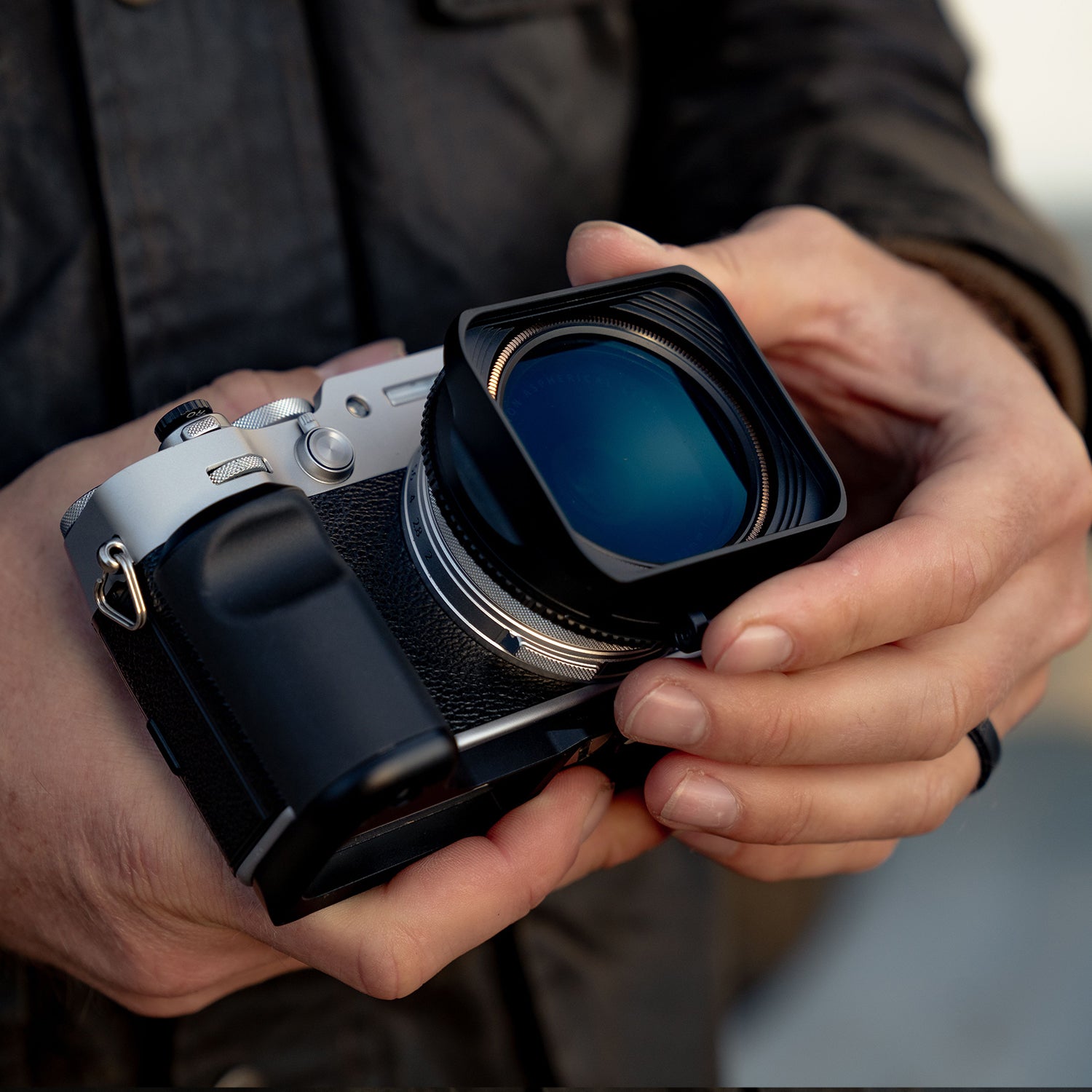 Polar Pro Maghood for Fuji X100VI - Black | ExcellentPhoto.ca
