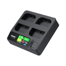 Accsoon TOPRIG 100W 4-BAY LP-E6 Charger rapide