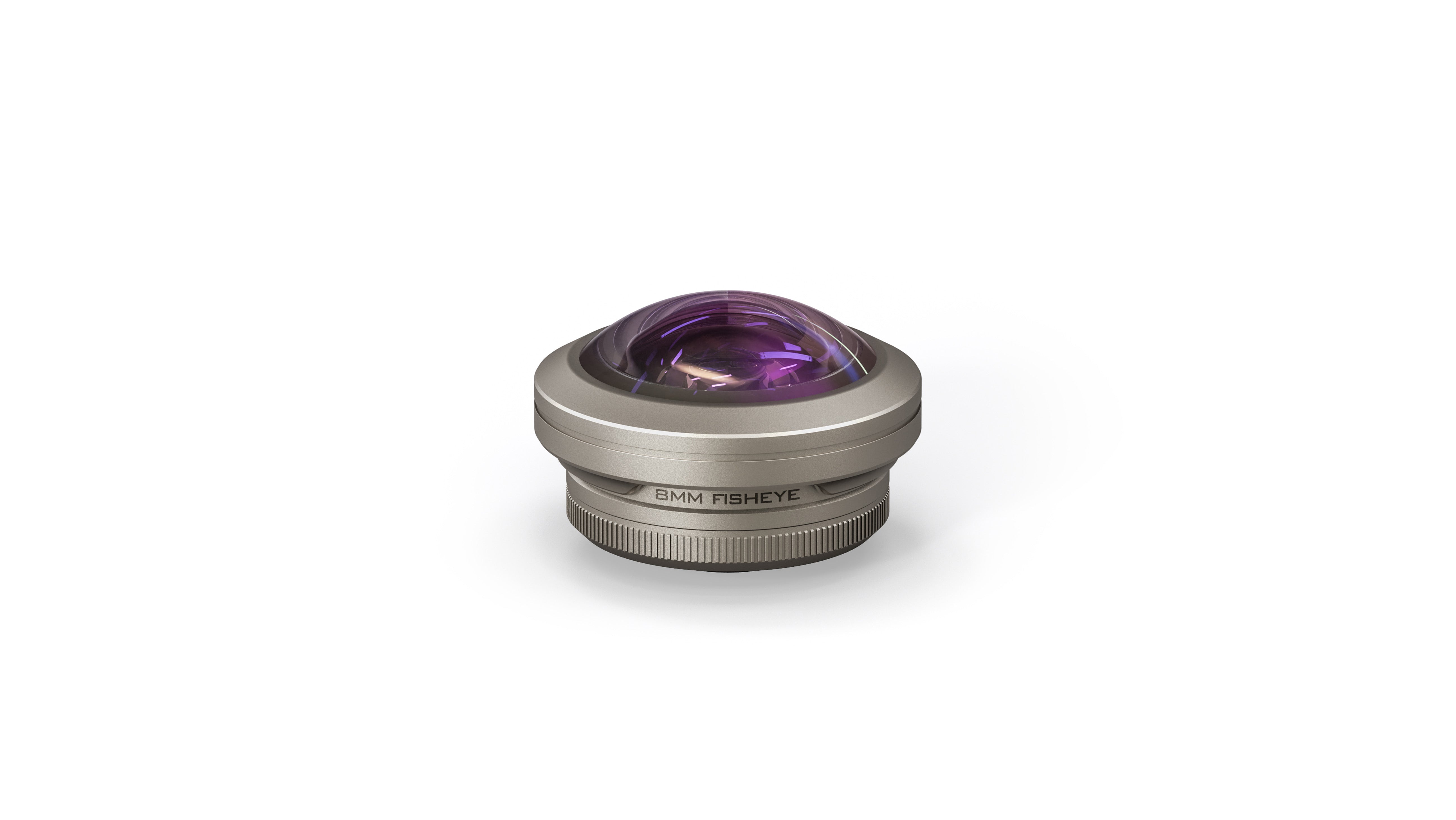 Tilta-Fisheye 8mm Objectif pour iPhone (T-Mount) - Champagne