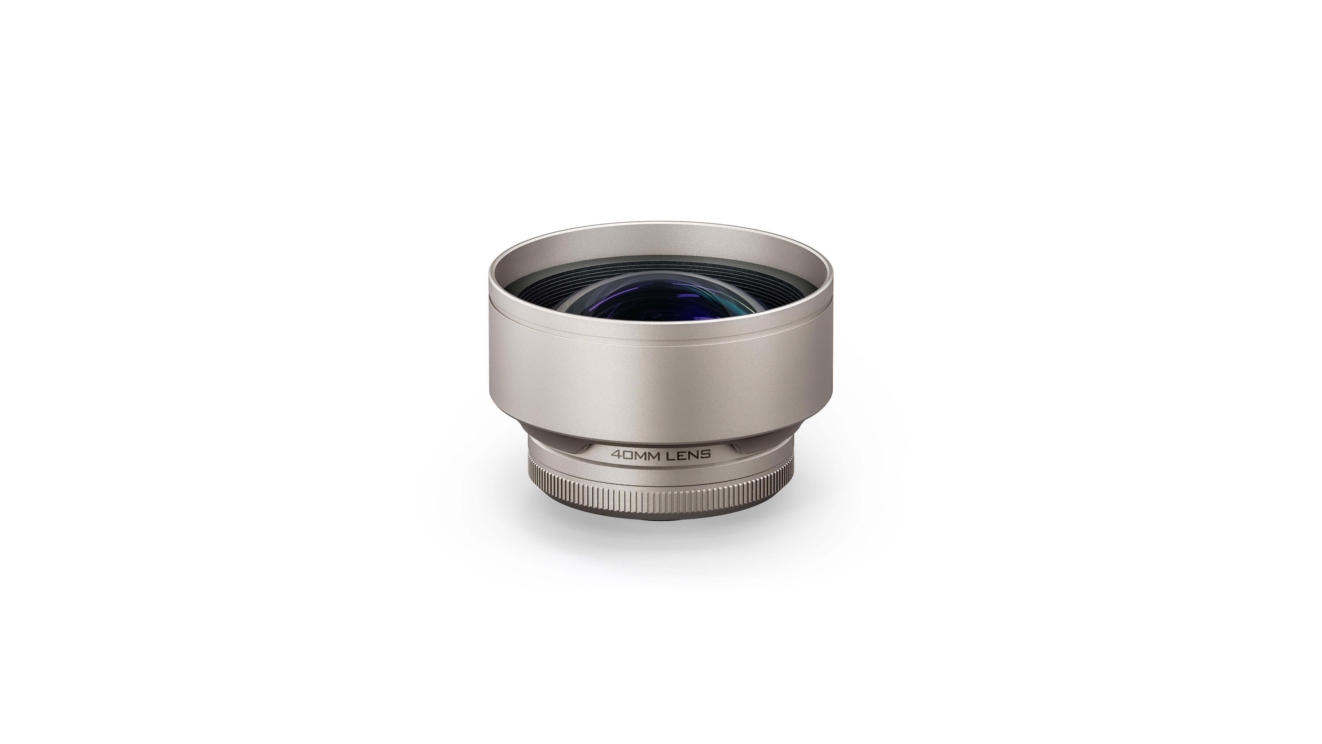 Téléobjectif Tilta 40 mm Objectif pour iPhone (T-Mount) - Champagne