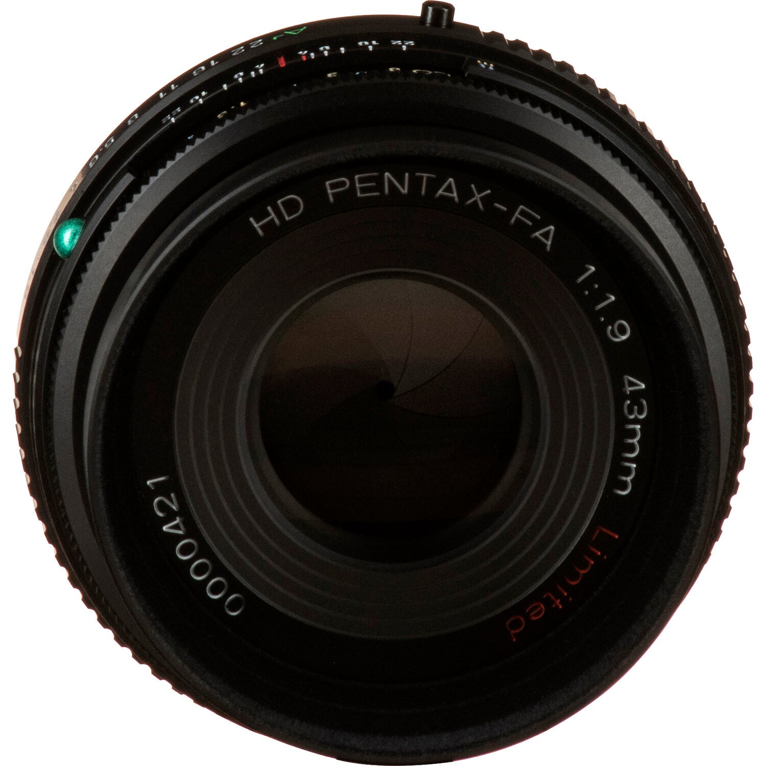 Pentax HD Pentax-Fa 43 mm f / 1,9 Limited (Noir)