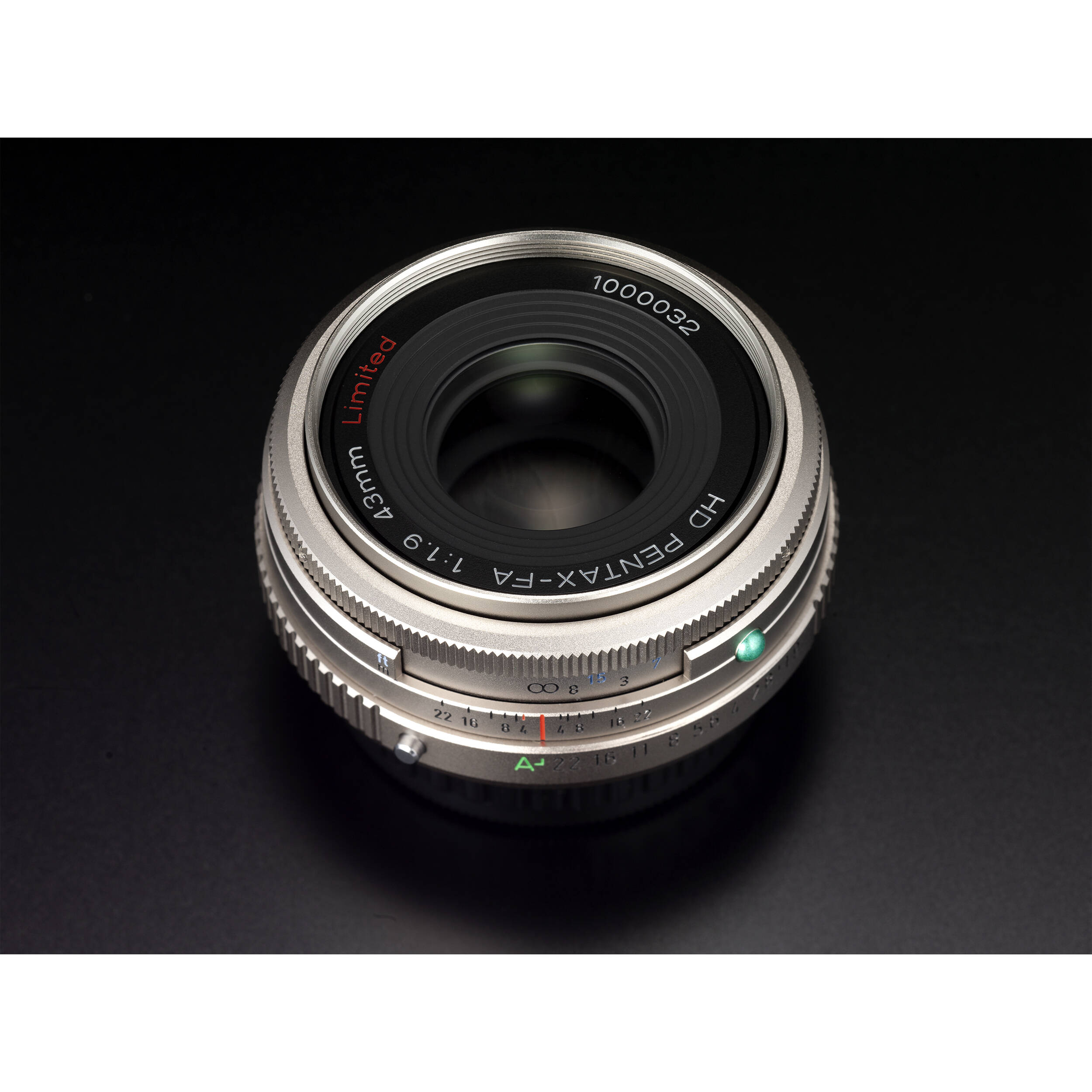 Pentax HD Pentax-Fa 43 mm f / 1,9 Limited (argent)