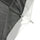 Westcott Cabriolet Umbrella - Satin blanc optique avec couverture noire amovible (60 ")