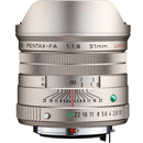 Pentax HD Pentax-Fa 31 mm f / 1,8 Limited (argent)
