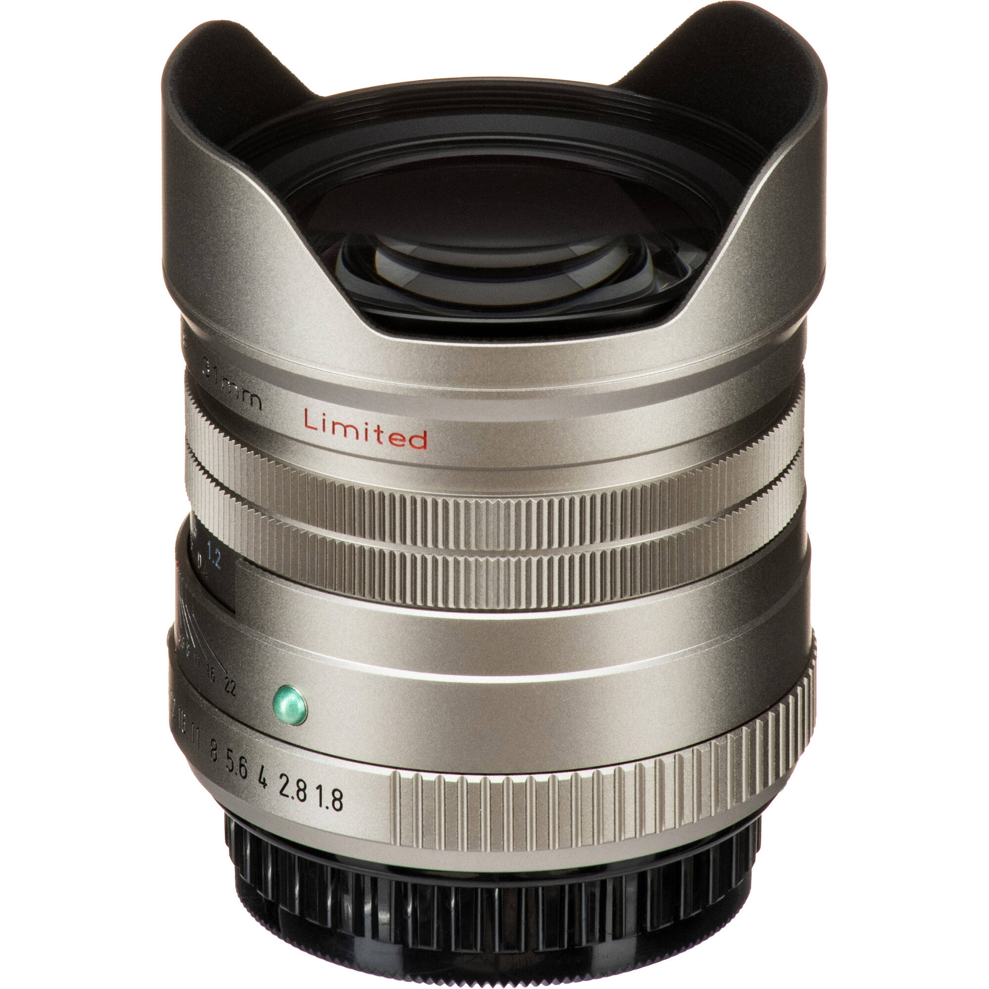 Pentax HD Pentax-Fa 31 mm f / 1,8 Limited (argent)