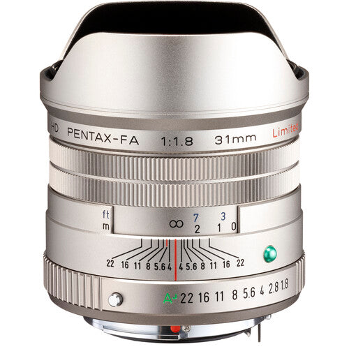 Pentax HD Pentax-Fa 31 mm f / 1,8 Limited (argent)