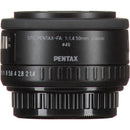 Pentax smc pentax-fa 50 mm f / 1,4 classique Objectif