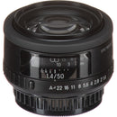 Pentax smc pentax-fa 50 mm f / 1,4 classique Objectif