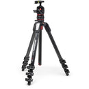 Manfrotto MT055CXPRO4 Carbon Fiber Tripod with MHXPRO-BHQ2 XPRO Ball Head & Move Quick Release Kit