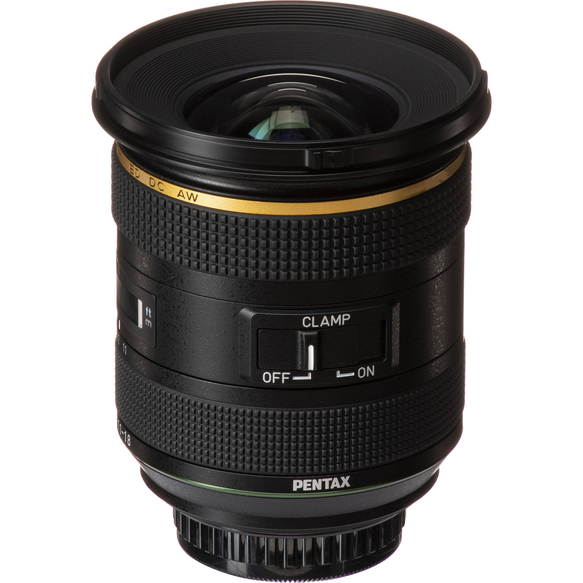 Pentax hd pentax da * 11-18mm f / 2.8 ed dc aw Objectif