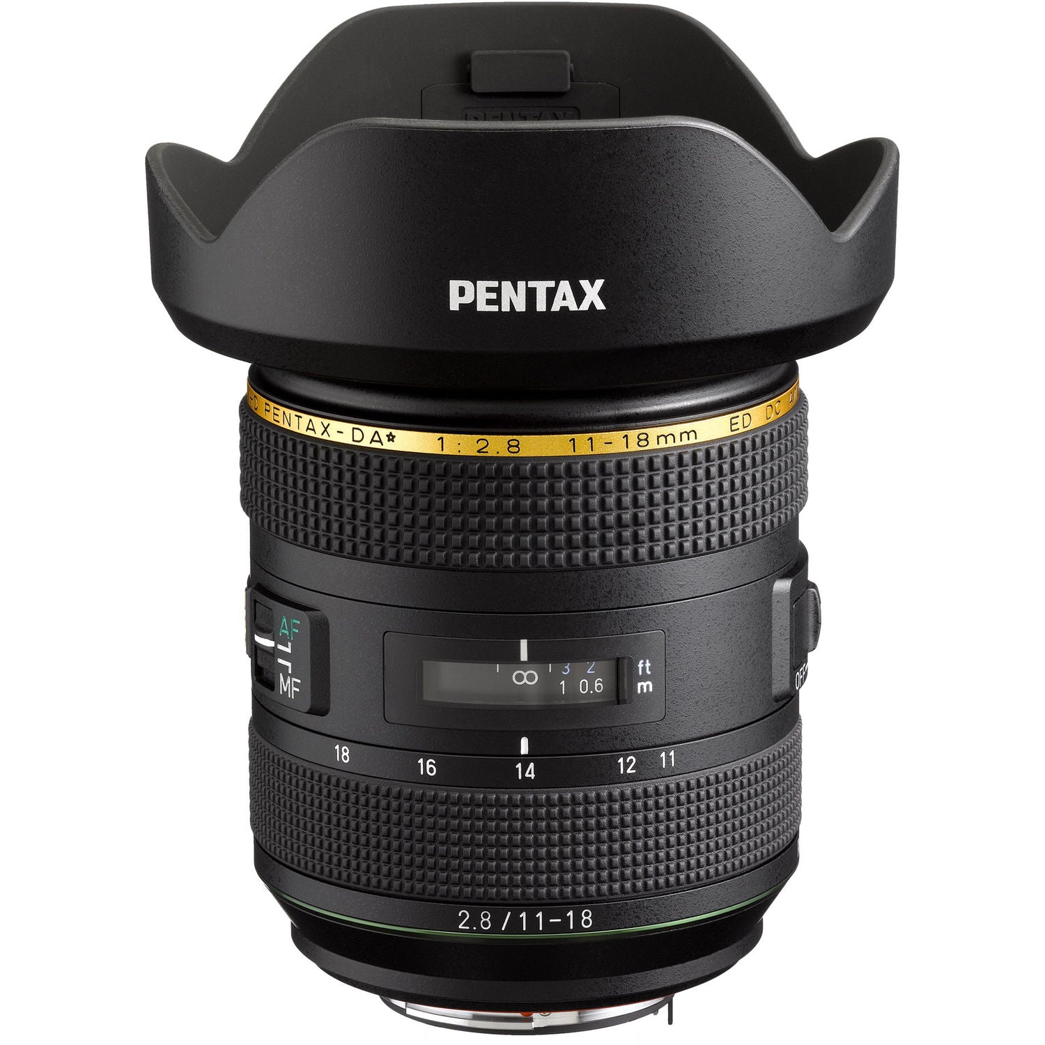 Pentax hd pentax da * 11-18mm f / 2.8 ed dc aw Objectif