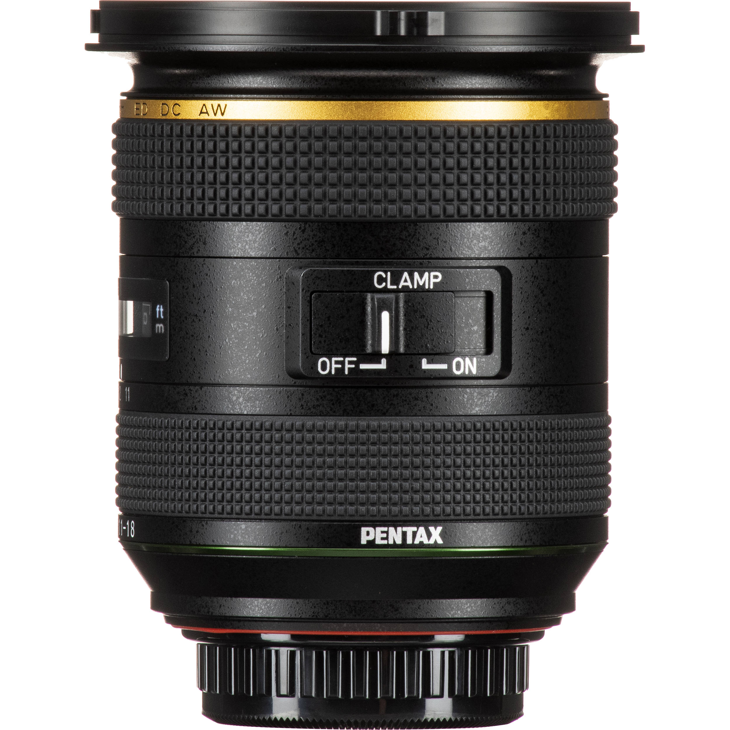 Pentax hd pentax da * 11-18mm f / 2.8 ed dc aw Objectif
