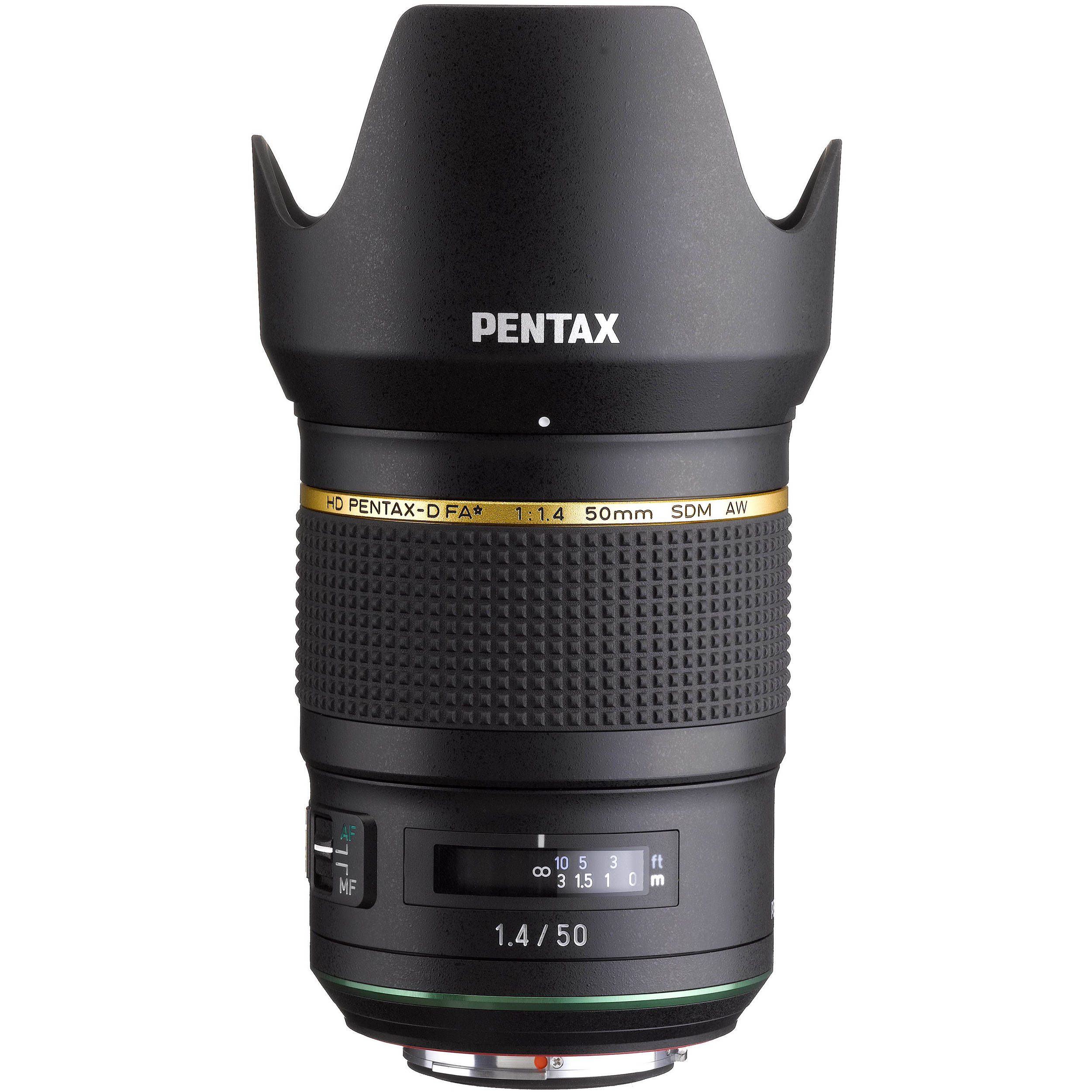Pentax HD FA 50 mm f / 1,4 sdm aw Objectif