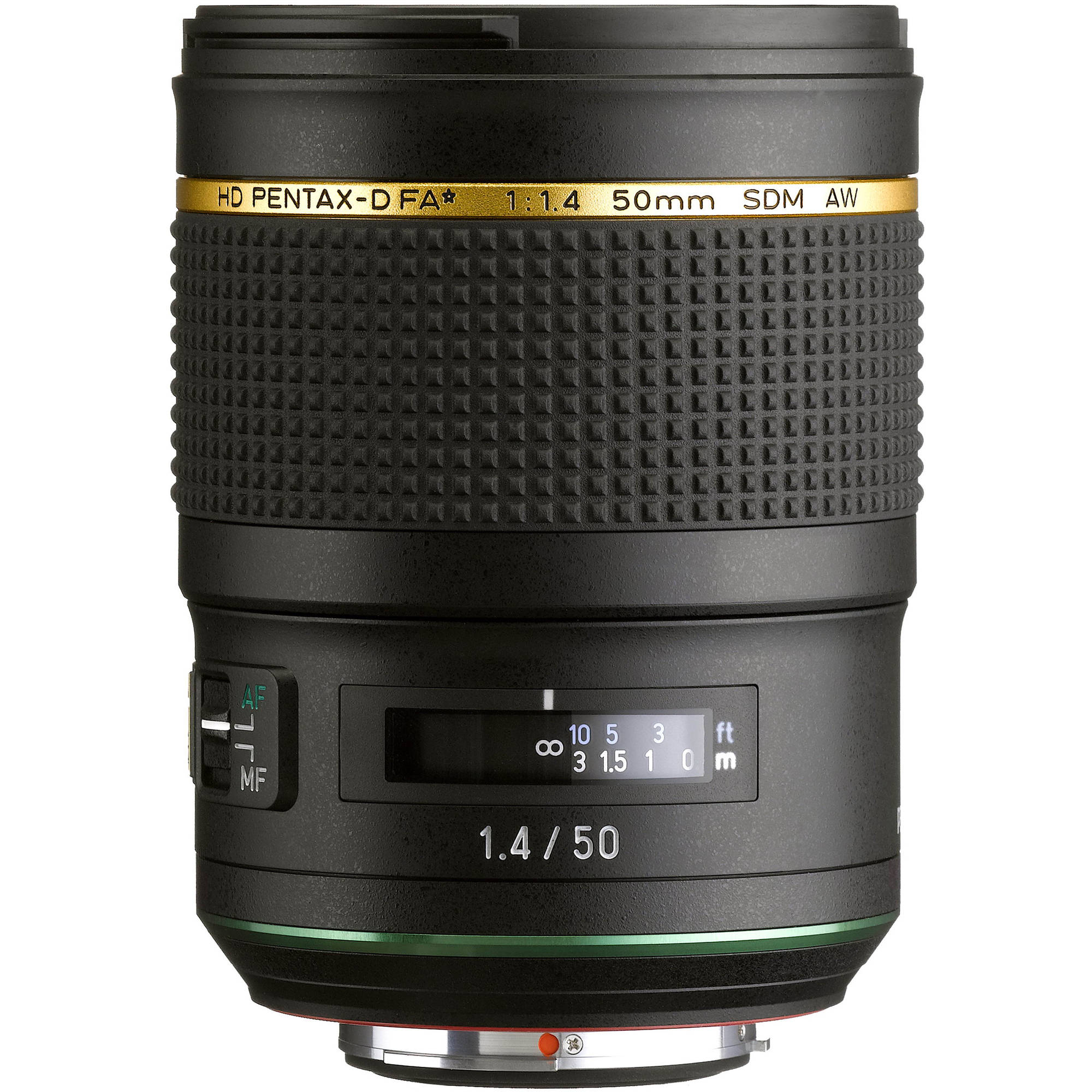 Pentax HD FA 50 mm f / 1,4 sdm aw Objectif