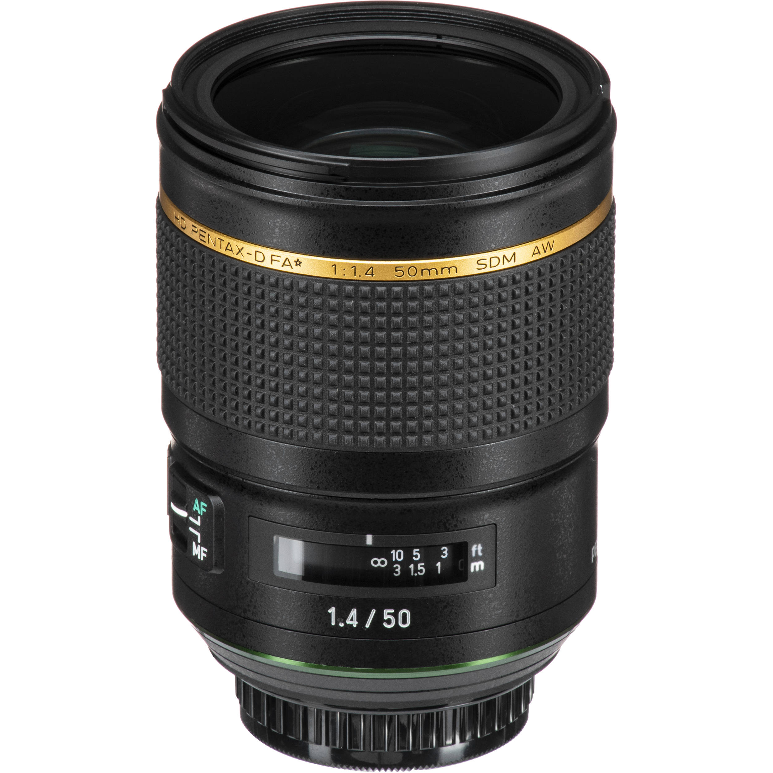 Pentax HD FA 50 mm f / 1,4 sdm aw Objectif