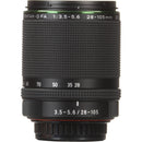 Pentax HD Pentax-D FA 28-105 mm f / 3,5-5,6 Ed DC WR Objectif