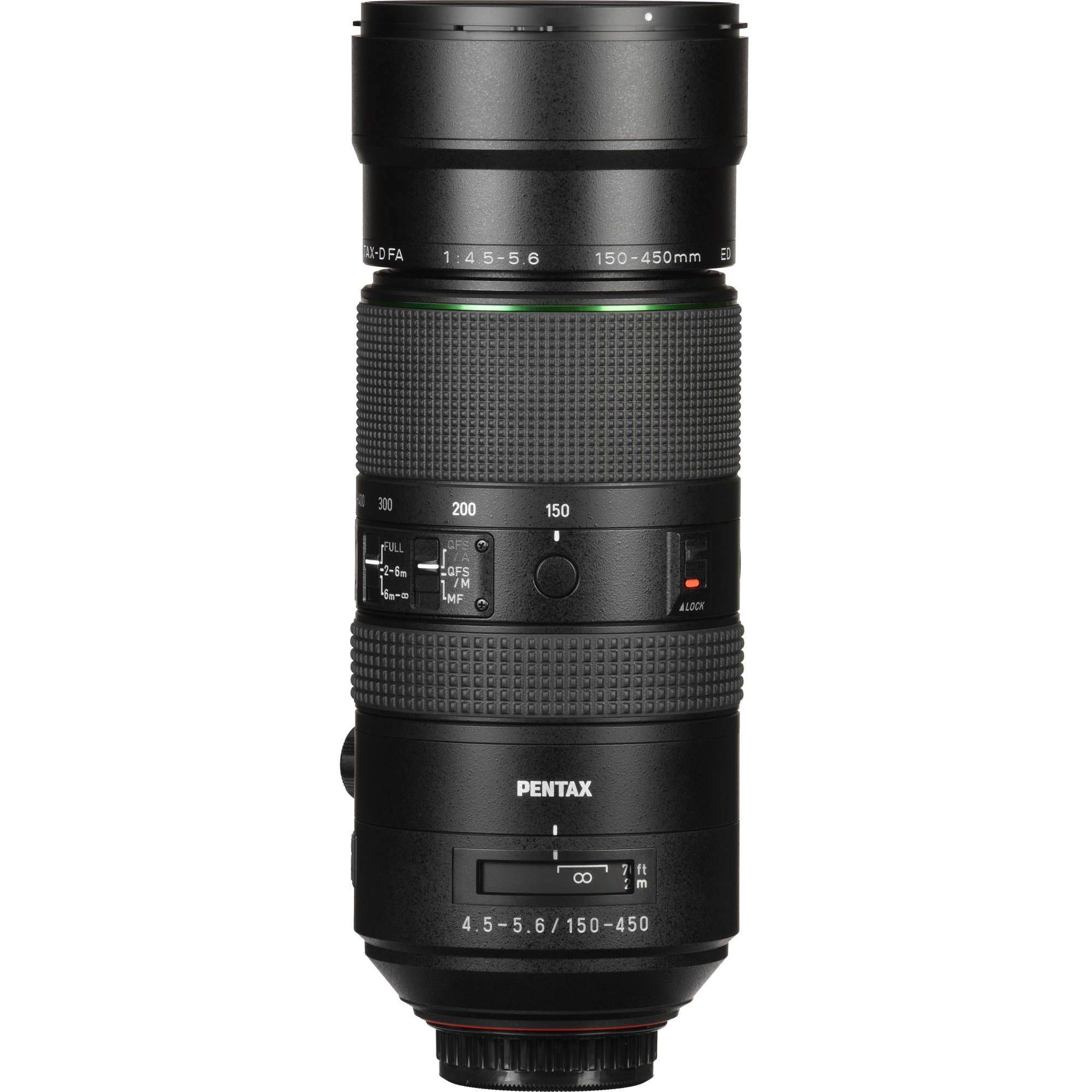 Pentax HD Pentax D FA 150-450 mm f / 4,5-5,6 DC AW Objectif