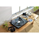Audio-Technica Consumer AT-LP3XBT Fully Automatic Two-Speed Turntable with Bluetooth (Black)