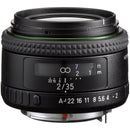 Pentax HD Pentax-Fa 35 mm f / 2 Objectif