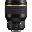 Pentax hd pentax-d fa * 85 mm f / 1.4 ed sdm aw Objectif